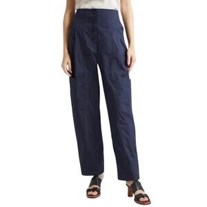 ULLA JOHNSON - Laurel Cargo Pants - Size 12 - Midnight (Navy)